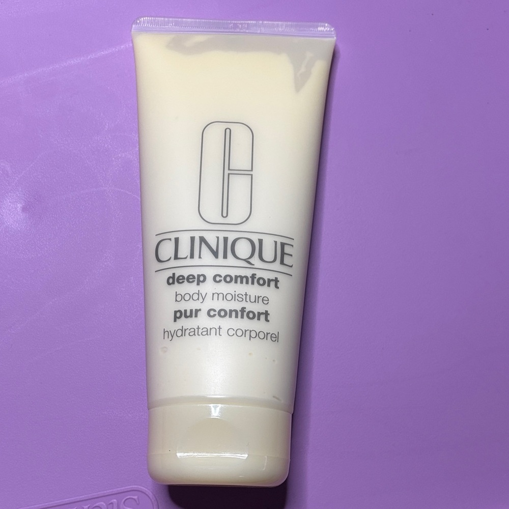 Clinique Deep Comfort Body Moisture Cream 6.7floz New